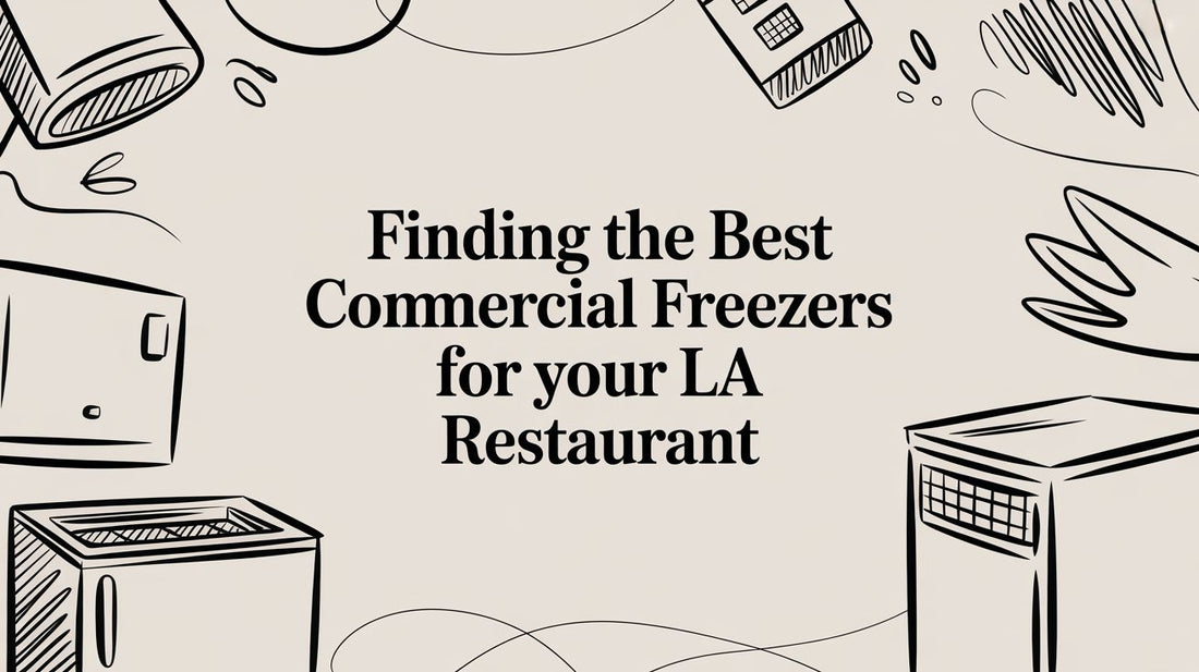 Finding The Best Commercial Freezers For Your LA Restaurant