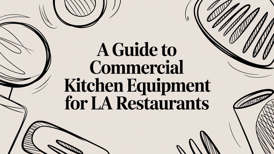 A Guide to Commercial Kitchen Equipment for LA Restaurants