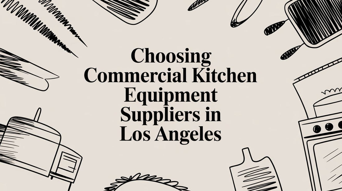A Restaurateur's Guide to Commercial Kitchen Equipment in Los Angeles