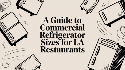 A Guide to Commercial Refrigerator Sizes for LA Restaurants