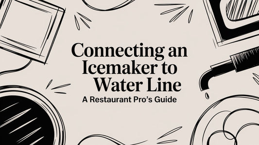 Connecting an Icemaker to Water Line: A Los Angeles Restaurant Pro's Guide