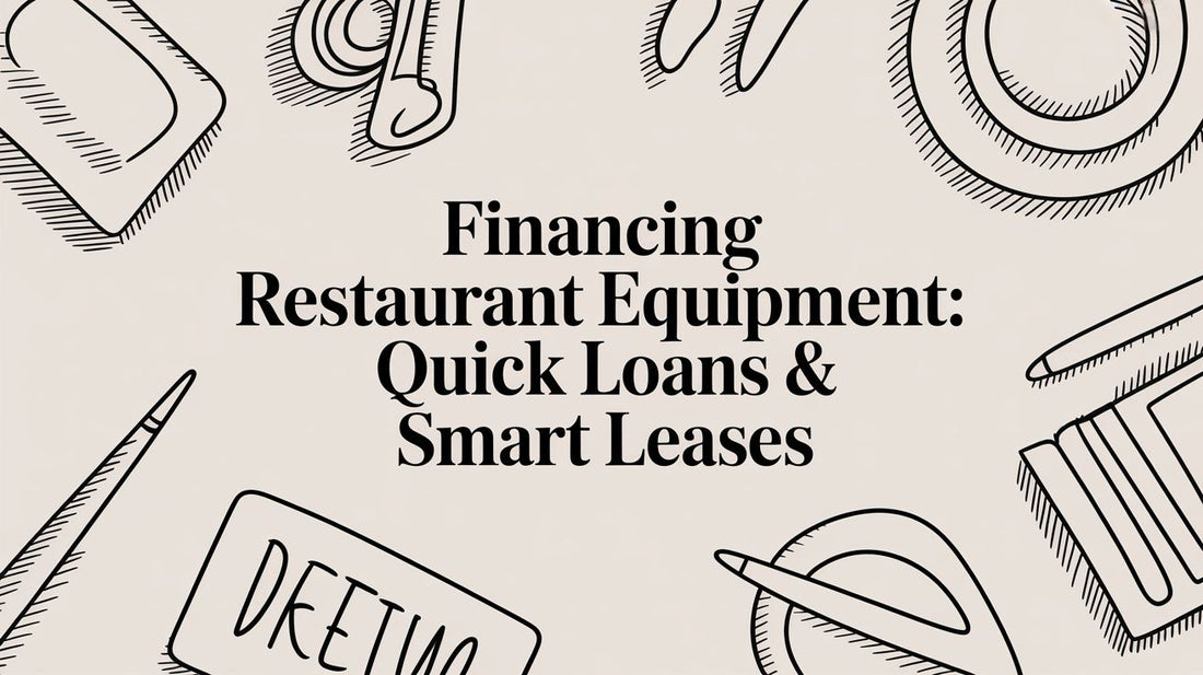 financing restaurant equipment: A Guide for Los Angeles Restaurants