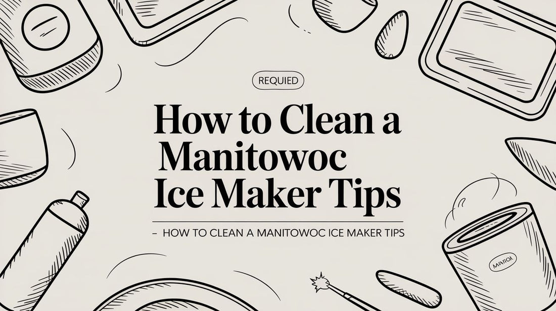 How to Clean a Manitowoc Ice Maker - Your Complete Guide