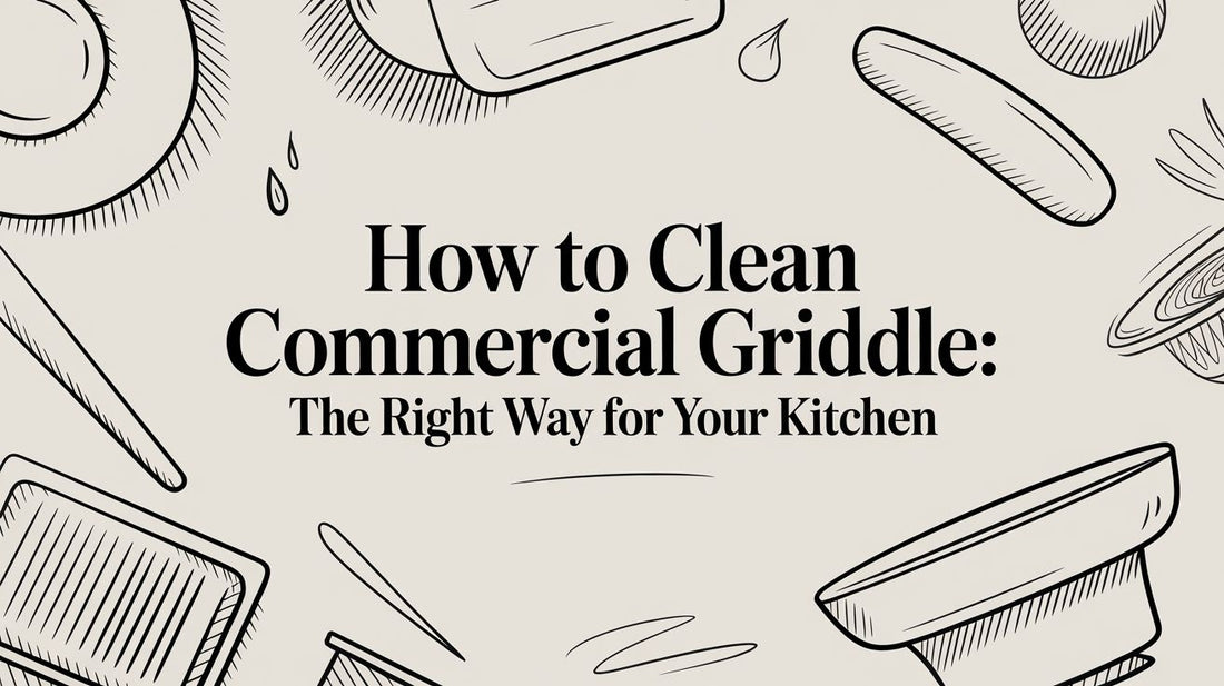 How to Clean Commercial Griddle: The Right Way for Your Kitchen