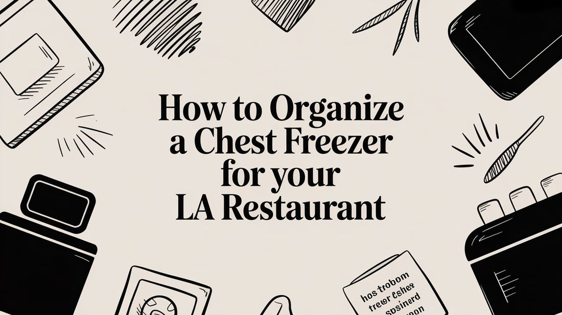 How to Organize a Chest Freezer for Your LA Restaurant