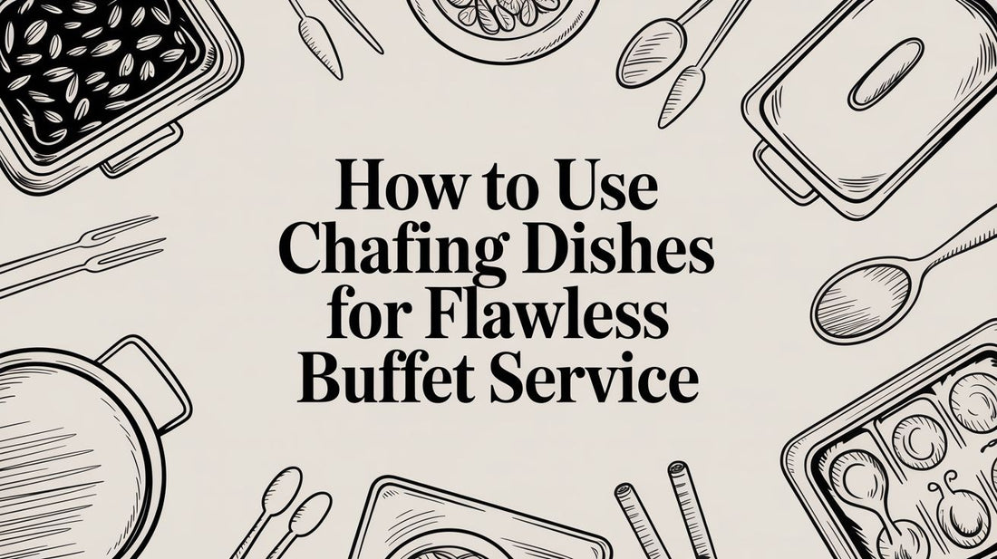 How to Use Chafing Dishes for Flawless Buffet Service