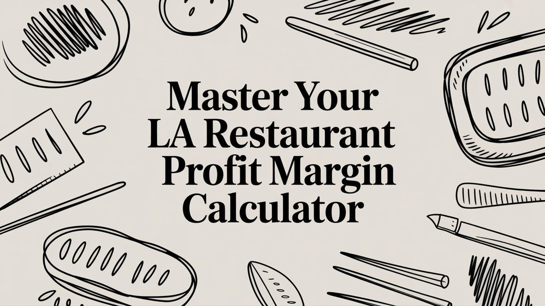 Master Your LA Restaurant Profit Margin Calculator