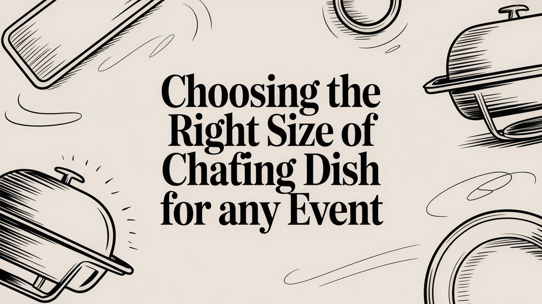 Choosing the Right Size of Chafing Dish for Any Event