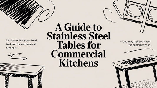 A Guide to Stainless Steel Tables for Commercial Kitchens
