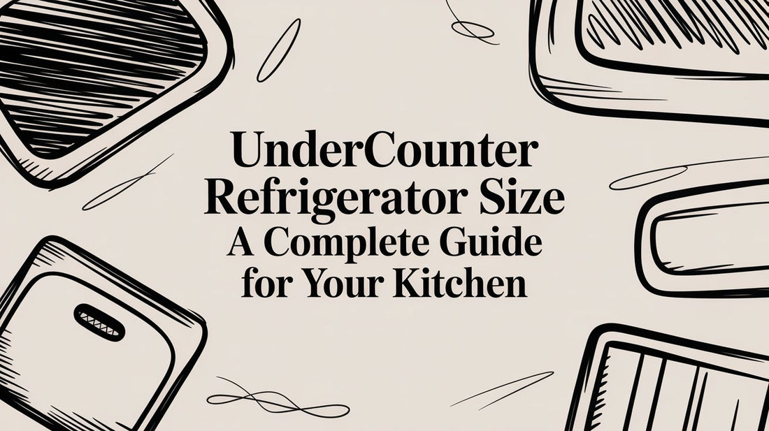 A Guide to Undercounter Refrigerator Sizes for LA Restaurants