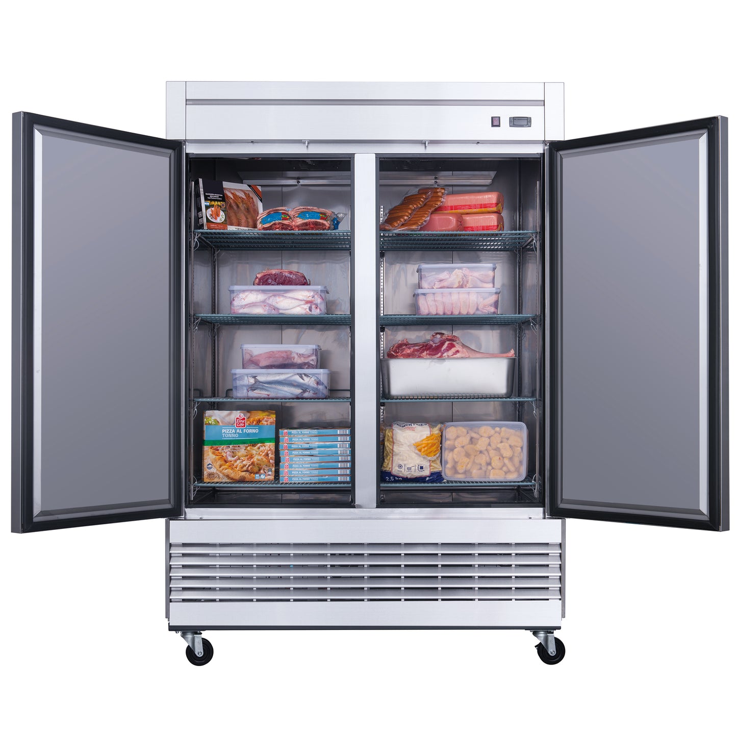 Dukers D55F 40.7 cu. ft. 2-Door Commercial Freezer