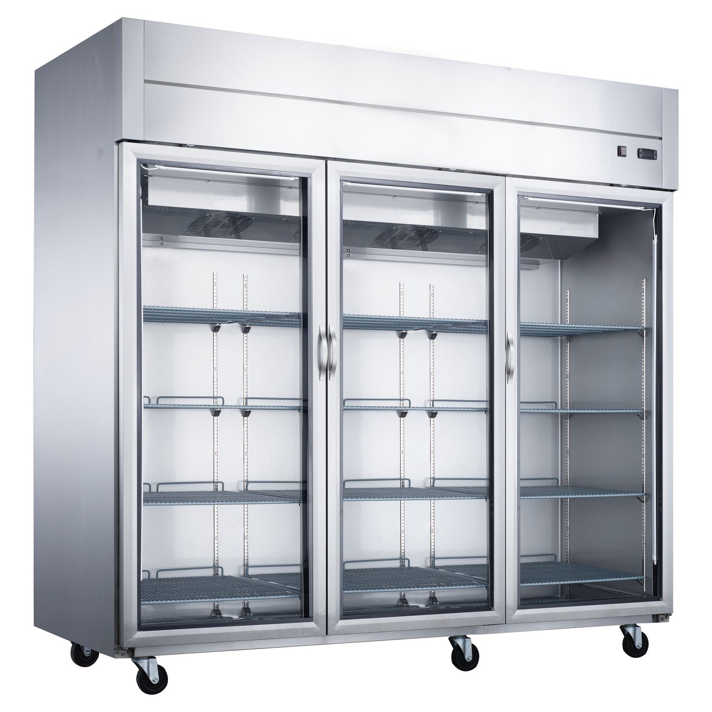 Dukers D83AR-GS3 Three Glass Door Commercial Refrigerator