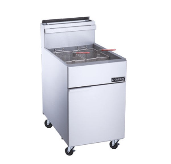 Dukers DCF5-NG 70 lb. Natural Gas Fryer with 5 Tube Burner