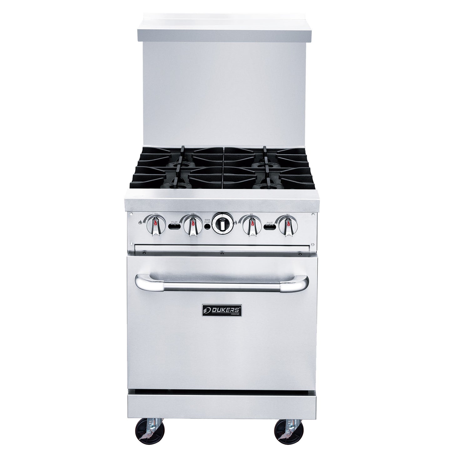 Dukers DCR24-4B 4 Burner Range