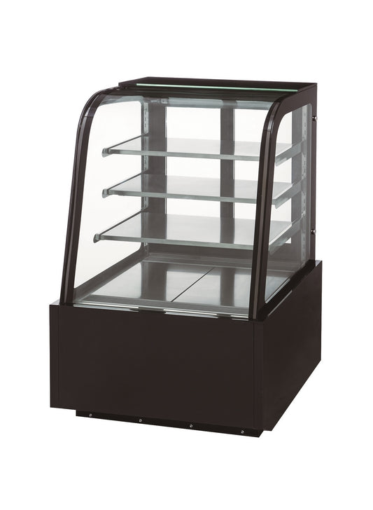 Dukers DDM36R-CB 36 in ch Refrigerated Bakery Curved Display Case